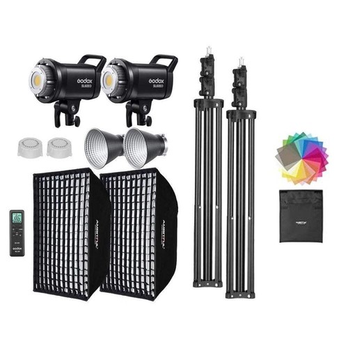 Kit luci video - led, confezione