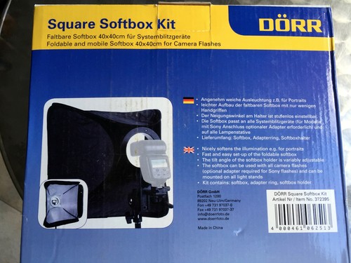 Dörr piazza softbox - piazza, 40x40