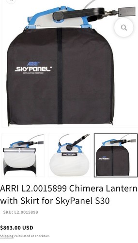 Kit lanterna chimera arri s30 - kit,